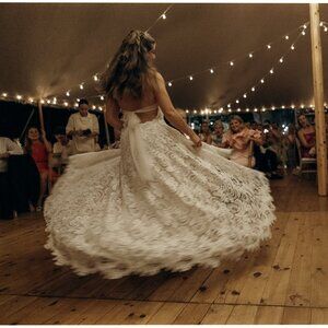 Oscar De La Renta Halter Neck Wedding Dress